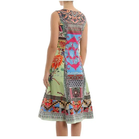 Etro Sleeveless Patchwork Amalfi Dress - Picture 5 of 16